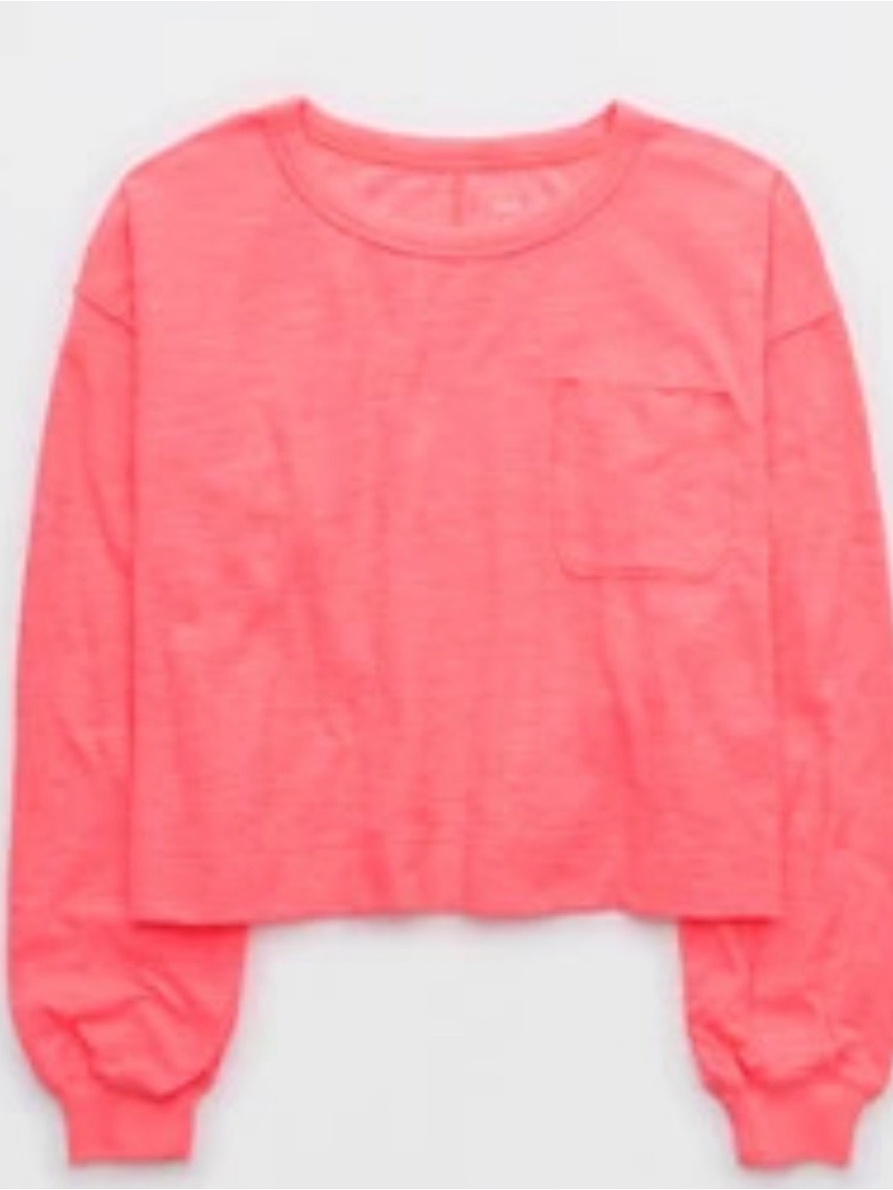 Aerie endless summer hot pink sweater M swim cover up